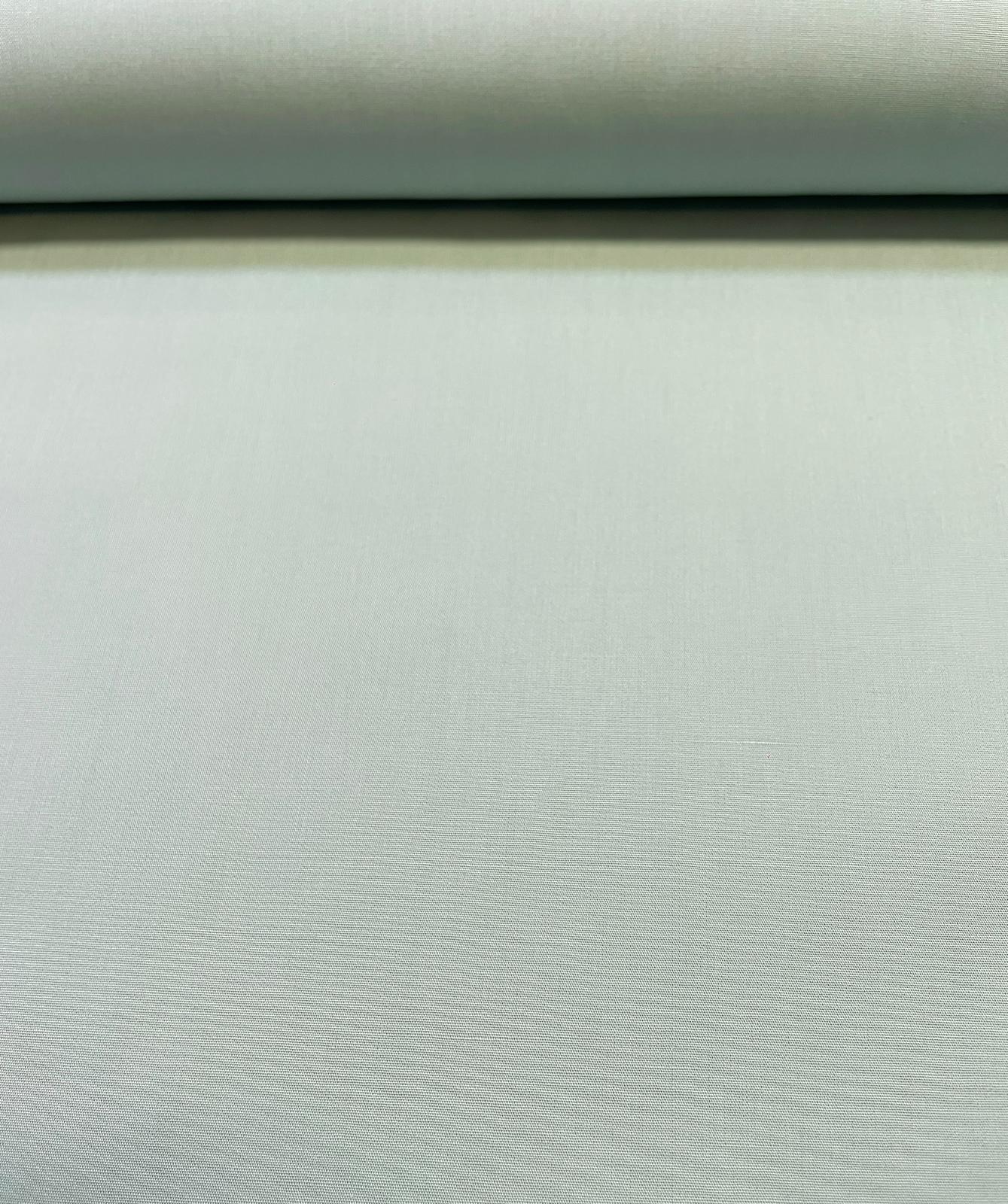 Baumwolle Popeline uni meer-grün